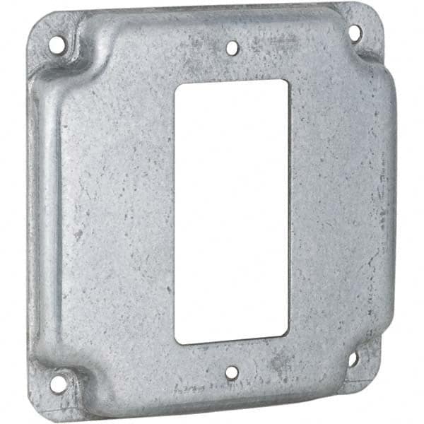 Hubbell-Raco - Steel Electrical Box Cover - Eagle Tool & Supply