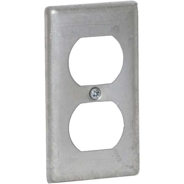 Hubbell-Raco - Steel Electrical Box Cover - Eagle Tool & Supply