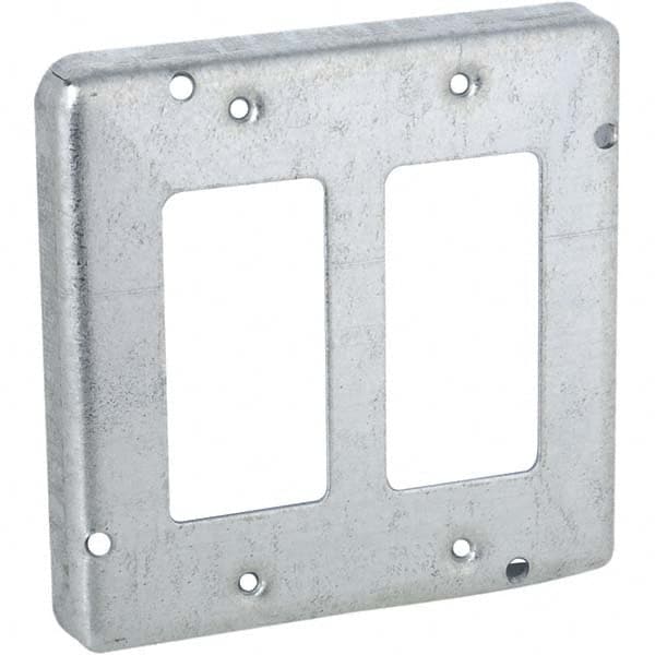 Hubbell-Raco - Steel Electrical Box Cover - Eagle Tool & Supply