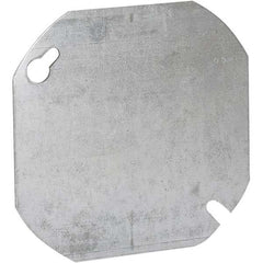 Hubbell-Raco - Steel Electrical Box Flat Cover - Eagle Tool & Supply