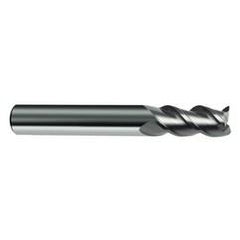 2mm Dia. - 32mm OAL - 45° Helix Bright Carbide End Mill - 3 FL - Eagle Tool & Supply