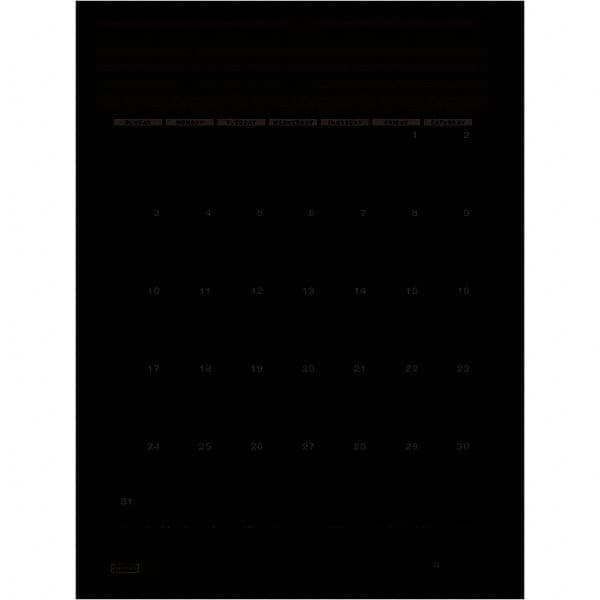 House of Doolittle - Note Pads, Writing Pads & Notebooks Writing Pads & Notebook Type: Wall Calendar Size: 22 x 31-1/4 - Eagle Tool & Supply