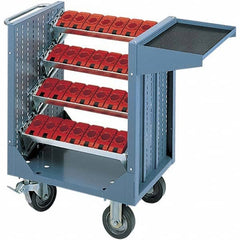 LISTA - CNC Storage Carts Style: CNC Tool Cart with Tool Carrier Taper Size: HSK 63A - Eagle Tool & Supply