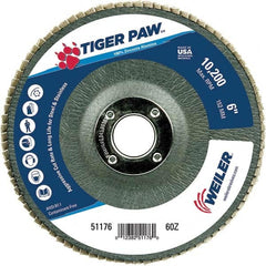 Weiler - Flap Discs Abrasive Type: Coated Flap Disc Type: Type 29 - Eagle Tool & Supply