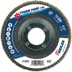 Weiler - Flap Discs Abrasive Type: Coated Flap Disc Type: Type 29 - Eagle Tool & Supply