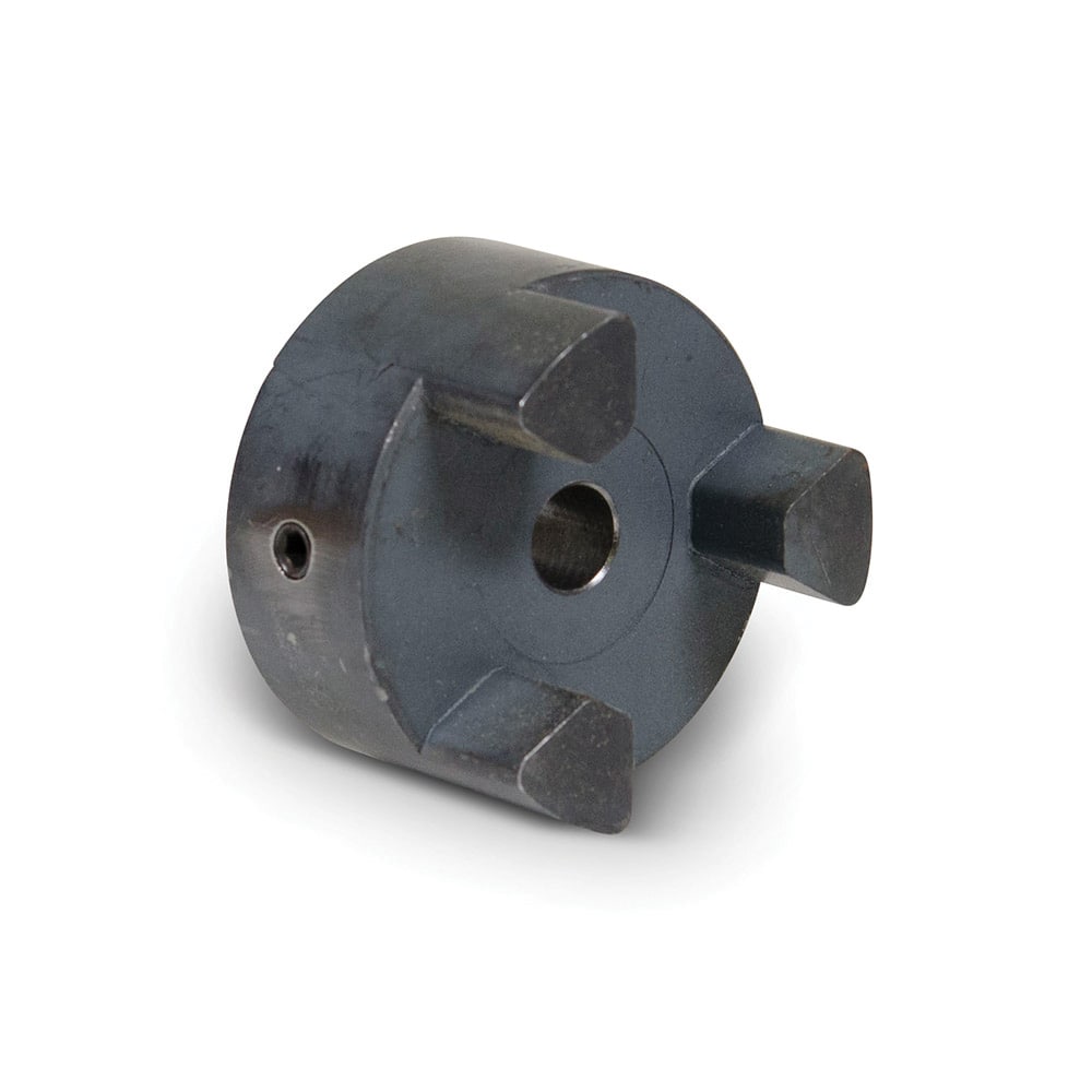 TB Wood's - Flexible Coupling; Type: Coupling Half ; Bore Diameter (Decimal Inch): 0.625 ; Maximum Bore Diameter (Inch): 0.625 ; Outside Diameter (Inch): 3.33 ; Overall Length (Inch): 1.69 ; Material: Sinter Carbon Steel - Exact Industrial Supply