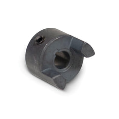 TB Wood's - Flexible Coupling; Type: Coupling Half ; Bore Diameter (Decimal Inch): 0.25 ; Maximum Bore Diameter (Inch): 0.25 ; Outside Diameter (Inch): 0.63 ; Overall Length (Inch): 0.27 ; Material: Sinter Carbon Steel - Exact Industrial Supply