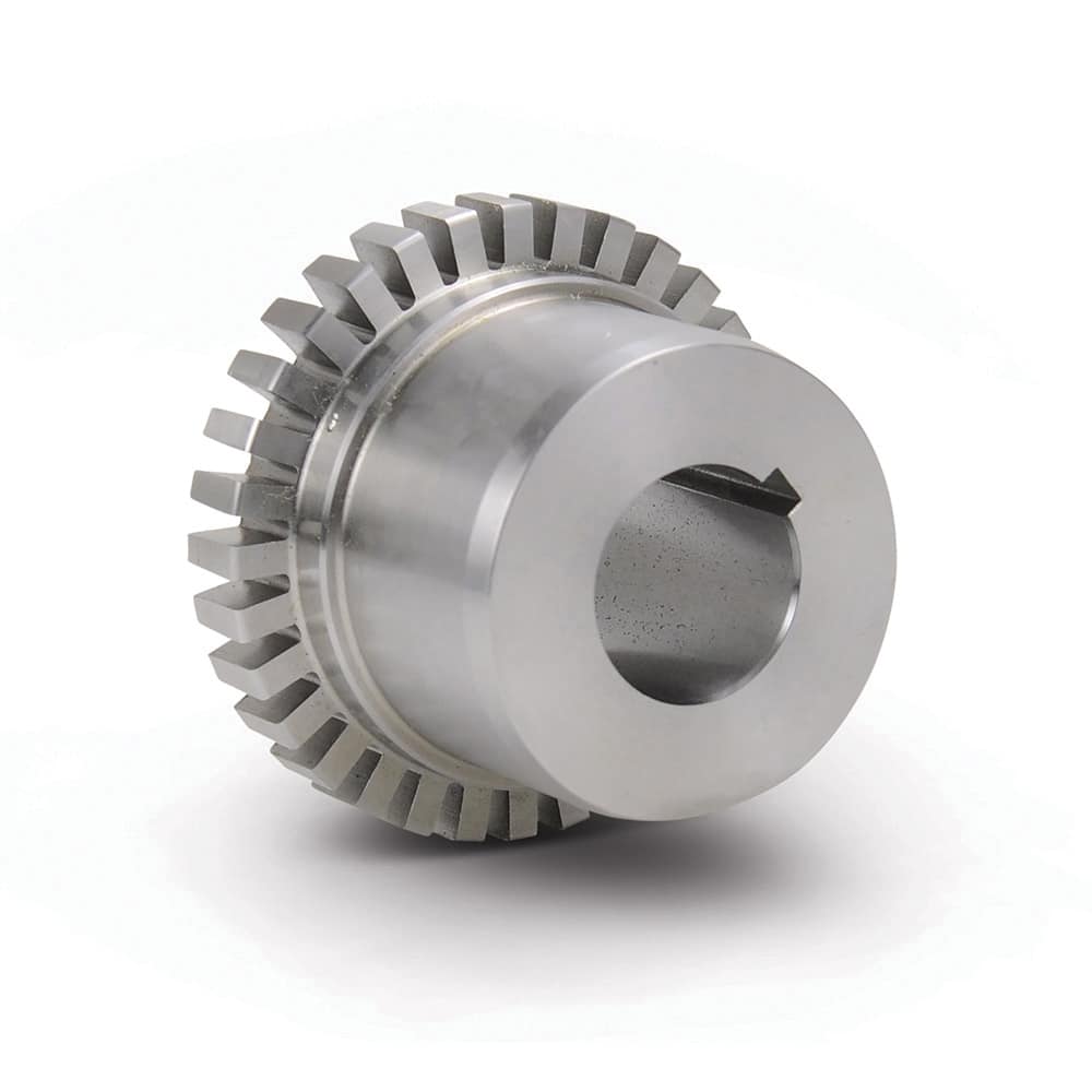 TB Wood's - Flexible Coupling; Type: Coupling Hub ; Bore Diameter (Decimal Inch): 4 ; Maximum Bore Diameter (Inch): 4 ; Outside Diameter (Inch): 6.31 ; Overall Length (Inch): 5 ; Material: Steel - Exact Industrial Supply