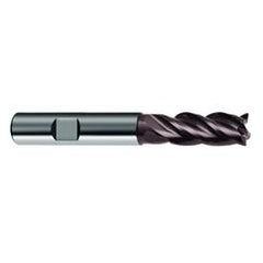 16mm Dia. - 92mm OAL - 4 FL Variable Helix Super-A Carbide End Mill - Eagle Tool & Supply