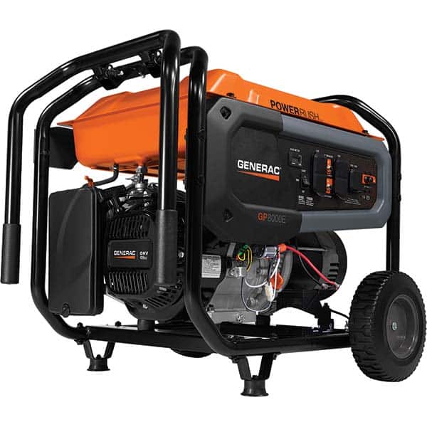 Generac Power - Portable Power Generators Fuel Type: Gasoline Starting Method: Electric/Recoil - Eagle Tool & Supply