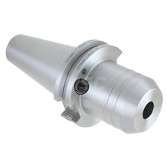 Hydraulic Tool Chuck: Taper Shank, 12 mm Hole 80.5 mm Projection, 32 mm Nose Dia, Through Coolant