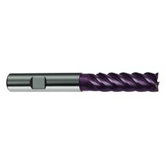 5mm Dia. - 65mm OAL - 5 FL Variable Helix Firex Carbide End Mill - Eagle Tool & Supply