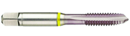 45359 2B 3-Flute Cobalt Yellow Ring Spiral Point Plug Tap-MolyGlide - Eagle Tool & Supply