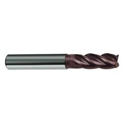 3/16" Dia. - 5/8" OAL - 4 FL Variable Helix Nano-A Carbide End Mill - Eagle Tool & Supply