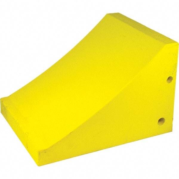 AME International - Wheel Chocks Width (Inch): 8-7/8 Height (Inch): 9-7/8 - Eagle Tool & Supply