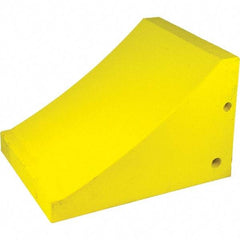 AME International - Wheel Chocks Width (Inch): 8-7/8 Height (Inch): 9-7/8 - Eagle Tool & Supply