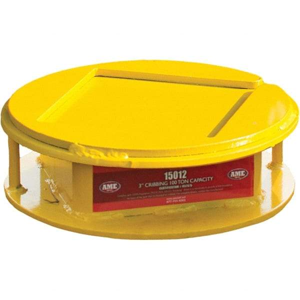 AME International - Cribbing Accessories Type: Crib Stand Material: Steel - Eagle Tool & Supply