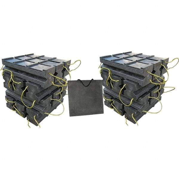 AME International - Cribbing Blocks & Sets Material: Recycled Plastic Height (Inch): 48 - Eagle Tool & Supply