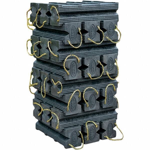 AME International - Cribbing Blocks & Sets Material: Recycled Plastic Height (Inch): 48 - Eagle Tool & Supply