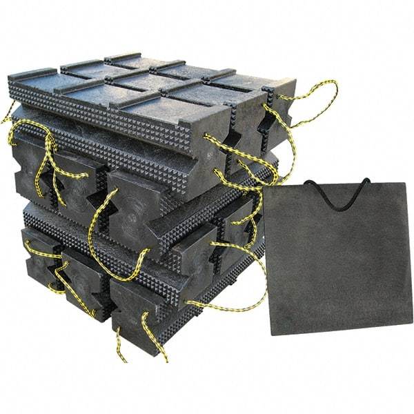 AME International - Cribbing Blocks & Sets Material: Recycled Plastic Height (Inch): 25 - Eagle Tool & Supply
