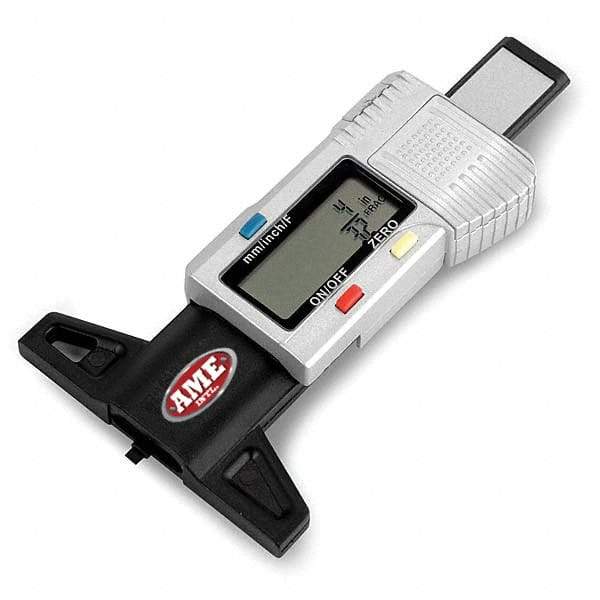 AME International - Box Tire Tread Depth Gauge - For Automotive, Trucks - Eagle Tool & Supply