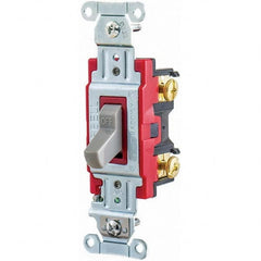 Hubbell Wiring Device-Kellems - Toggle Switches Switch Type: Heavy Duty Switch Sequence: Off-On - Eagle Tool & Supply