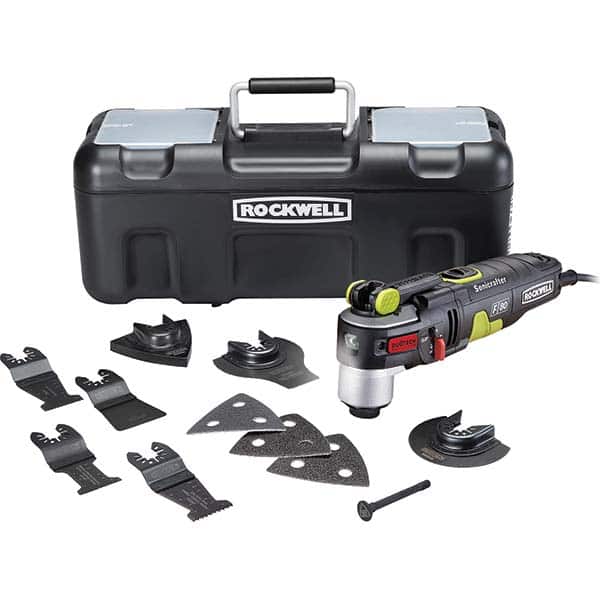 Rockwell - Rotary & Multi-Tools Type: Oscillating Tool Kit Type of Power: Electric - Eagle Tool & Supply