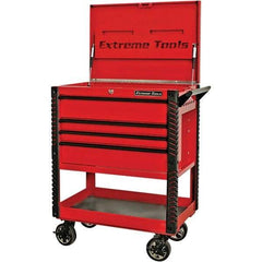 EXTREME TOOLS - Tool Storage Carts Type: Tool Cart Number of Drawers: 4 - Eagle Tool & Supply