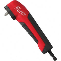 Milwaukee Tool - Power Drill Accessories Accessory Type: Right Angle Drive Attachment For Use With: All 1/4" Drivers - Eagle Tool & Supply