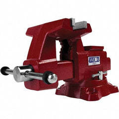 Wilton - Bench & Pipe Combination Vises Jaw Width (Inch): 6-1/2 Jaw Opening Capacity (Inch): 6 - Eagle Tool & Supply