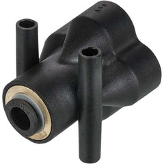 Legris - Plastic Push-To-Connect Tube Fittings Type: Union Y Tube Outside Diameter (Inch): 5/32x1/4 - Eagle Tool & Supply