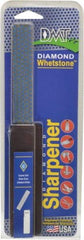 DMT - Coarse Grade, Diamond Whetstone Sharpener - 45 Micron, Diamond Area 4.3" Long x 7/8" Wide - Eagle Tool & Supply