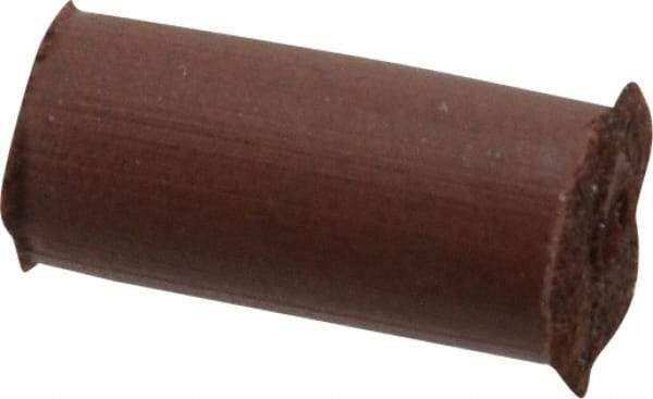 Cratex - 1/4" Max Diam x 1/2" Long, Cylinder, Rubberized Point - Fine Grade, Silicon Carbide, 1/16" Arbor Hole, Unmounted - Eagle Tool & Supply