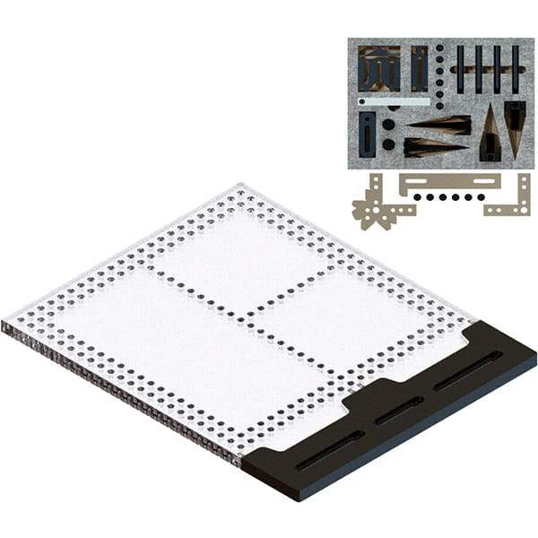 Phillips Precision - CMM Fixtures Type: Fixture Kits & Sets Plate Design: Standard - Eagle Tool & Supply