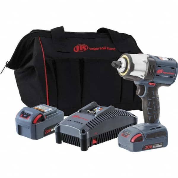 Ingersoll-Rand - Cordless Impact Wrenches & Ratchets Voltage: 20.0 Drive Size (Inch): 1/2 - Eagle Tool & Supply