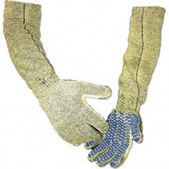 Tilsatec - Size 2XL (11), ANSI Cut Lvl A9, Abrasion Lvl 3, PVC Coated Cut & Puncture Resistant Gloves - Eagle Tool & Supply