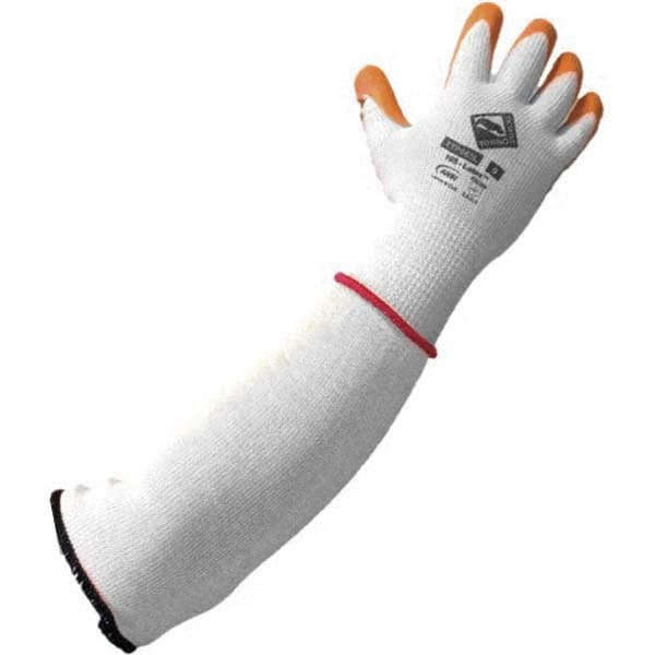 Tilsatec - Size 2XL (11), ANSI Cut Lvl A9, Puncture Lvl 4, Abrasion Lvl 4, Latex Coated Cut & Puncture Resistant Gloves - Eagle Tool & Supply