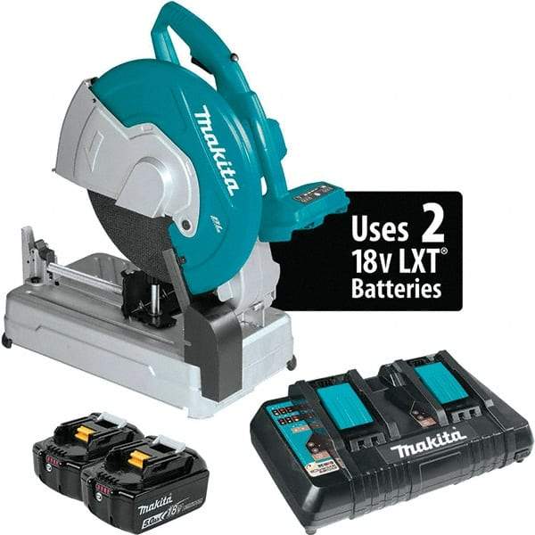 Makita - Chop & Cut-Off Saws Cutting Style: Straight Blade Diameter (Inch): 14 - Eagle Tool & Supply