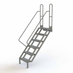 TRI-ARC - Rolling & Wall Mounted Ladders & Platforms Type: Stairway Slope Ladder Style: Stair Unit - Eagle Tool & Supply