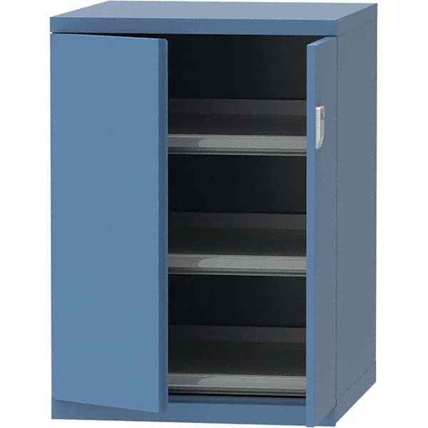 LISTA - 45 Compartment Bright Blue Steel Modular Storage Cabinet - Eagle Tool & Supply