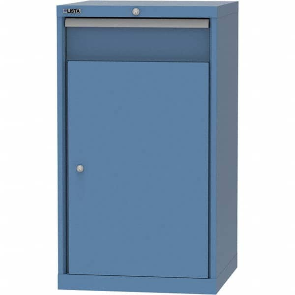 Modular Steel Storage Cabinet: 22-1/2″ Deep, 39-13/32″ High 440 lb Capacity, 1 Drawer