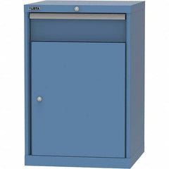 LISTA - 1 Drawer, 84 Compartment Bright Blue Steel Modular Storage Cabinet - Eagle Tool & Supply
