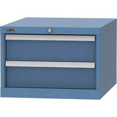 LISTA - 1 Drawer, 99 Compartment Bright Blue Steel Modular Storage Cabinet - Eagle Tool & Supply