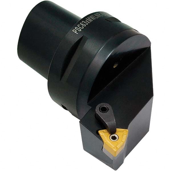 Techniks - Size C6 65mm External Left Hand Modular Turning & Profiling Cutting Unit Head - Eagle Tool & Supply