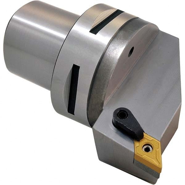 Techniks - Size C6 75mm External Right Hand Modular Turning & Profiling Cutting Unit Head - Eagle Tool & Supply