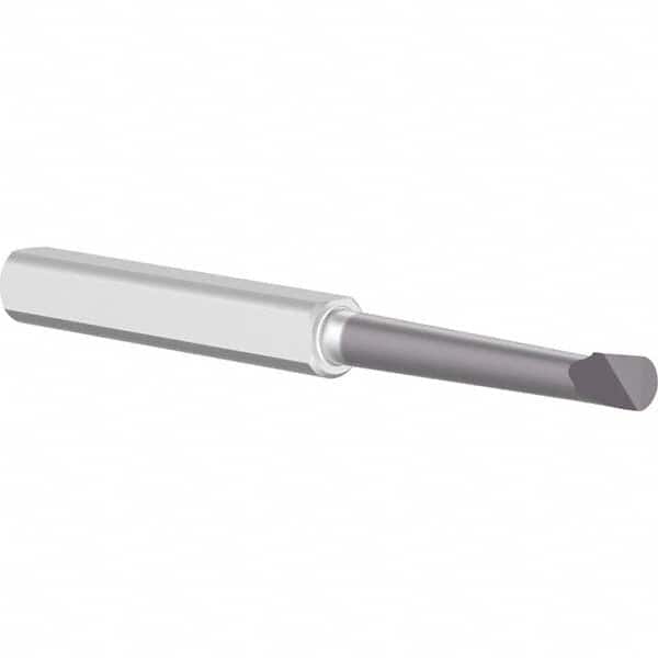 Criterion - 0.18" Min Bore Diam, 1-1/8" Max Bore Depth, 1/4" Shank Diam, Boring Bar - Eagle Tool & Supply