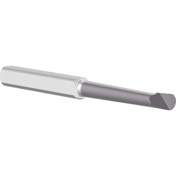 Criterion - 0.2" Min Bore Diam, 1-1/4" Max Bore Depth, 1/4" Shank Diam, Boring Bar - Eagle Tool & Supply