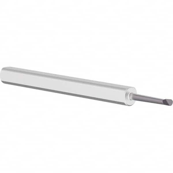 Criterion - 0.05" Min Bore Diam, 0.3" Max Bore Depth, 1/8" Shank Diam, Boring Bar - Eagle Tool & Supply