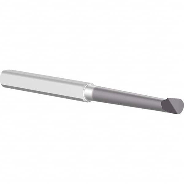Criterion - 0.11" Min Bore Diam, 0.7" Max Bore Depth, 1/8" Shank Diam, Boring Bar - Eagle Tool & Supply