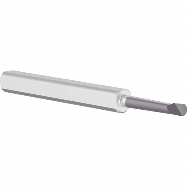 Criterion - 0.14" Min Bore Diam, 3/4" Max Bore Depth, 1/4" Shank Diam, Boring Bar - Eagle Tool & Supply